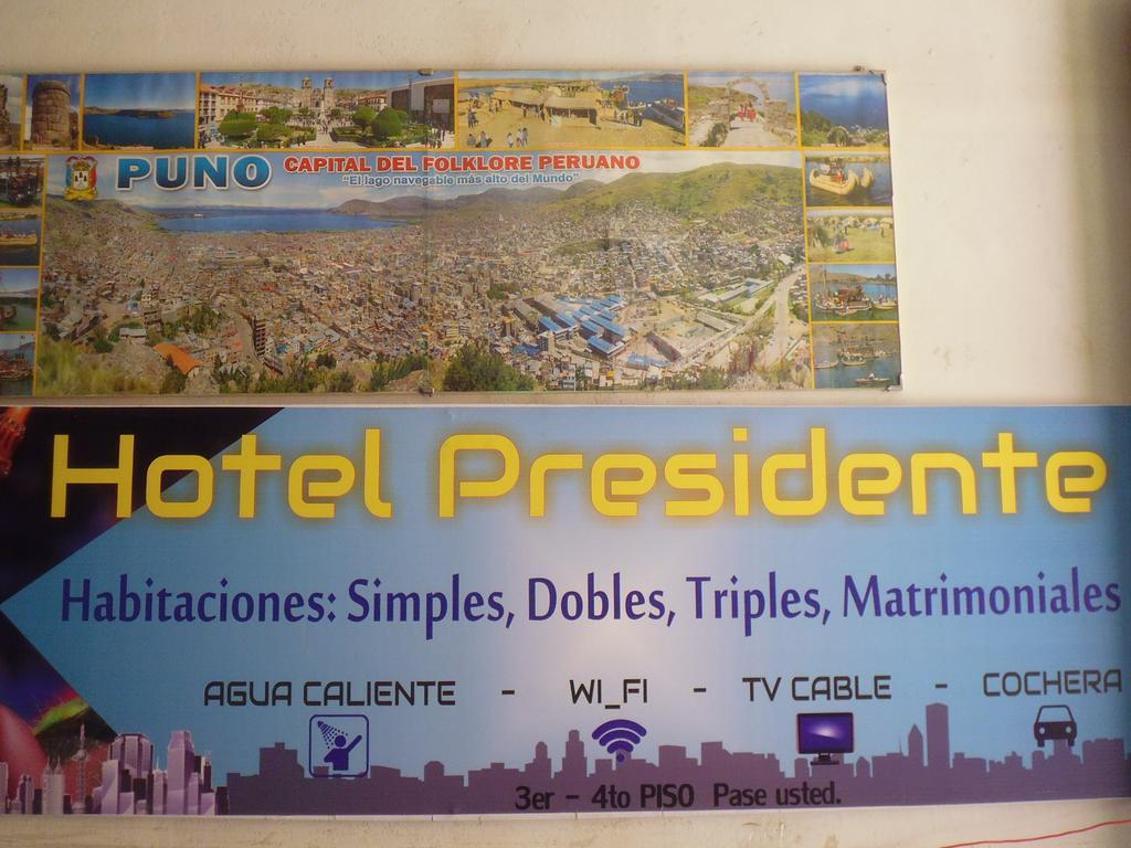 Presidente Inn Πούνο Εξωτερικό φωτογραφία