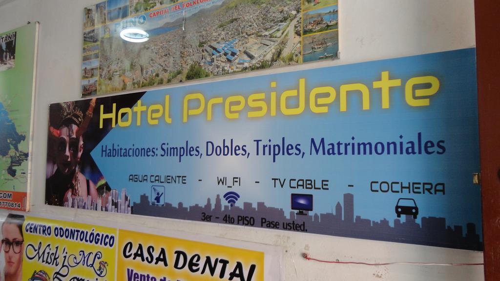 Presidente Inn Πούνο Εξωτερικό φωτογραφία